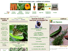 Tablet Screenshot of jardin-a-manger.com
